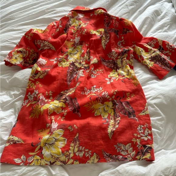 Zimmermann Matchmaker Floral Linen Mini Dress - Picture 7 of 7